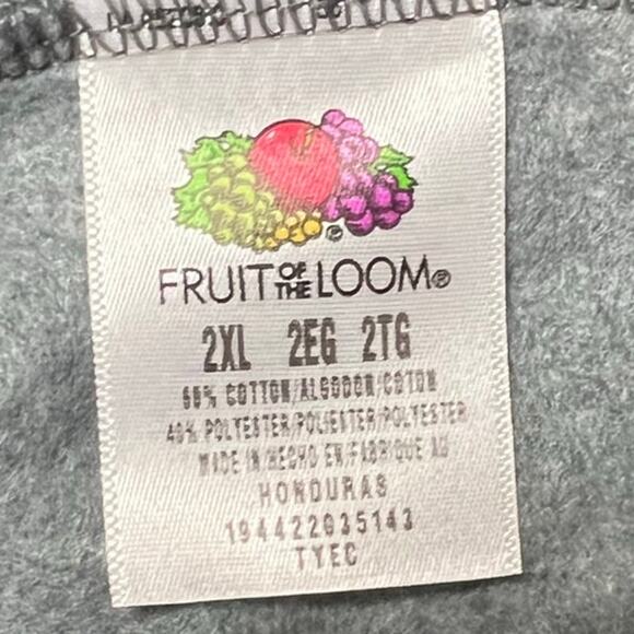 Fruit Of The Loom NWT Gray Eversoft Fleece Pull On Sweatpants Womens Size 2XL - Picture 5 of 10